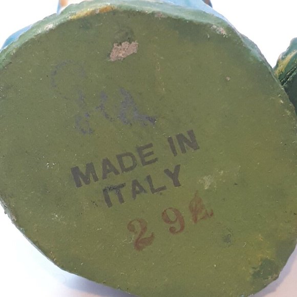 Vintage Fontanini Paper Mache Italy Nativity Set Joseph and Mary 4" High - Picture 7 of 8